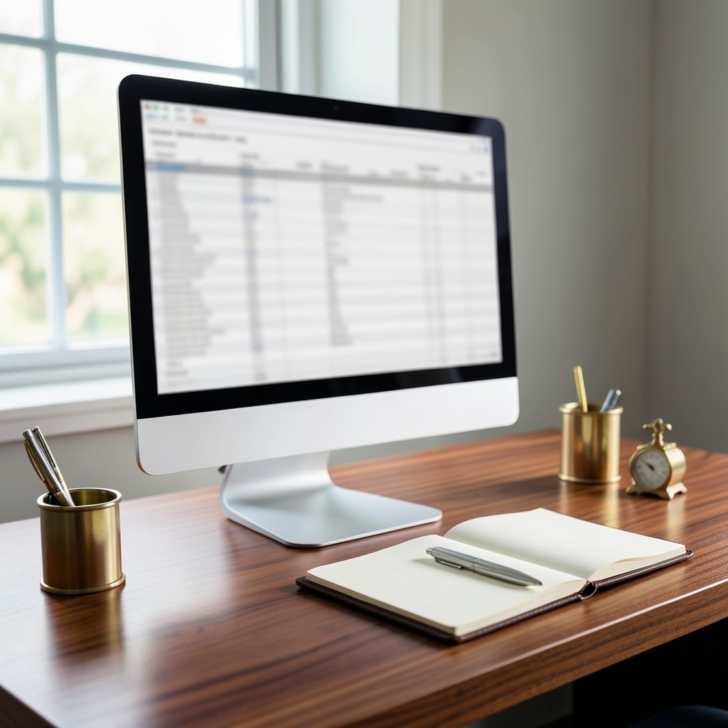 Pantalla con informe de vida laboral y cuaderno de notas