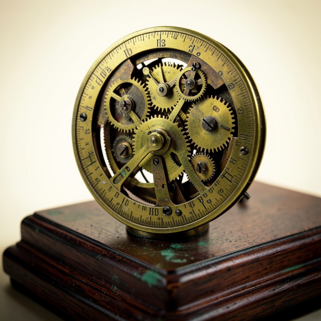 Mecanismo de reloj de precisión simbolizando el proceso metódico de consultoría laboral